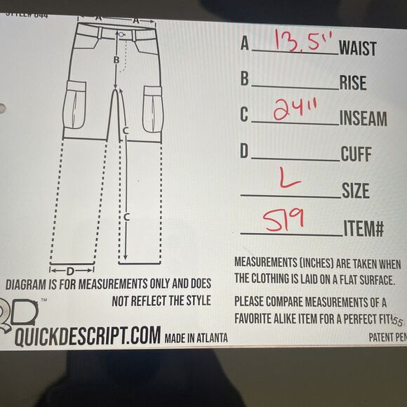 Spanx Size L High Rise Look at Me Now Seamless Cropped 24" Inseam Leggings - Picture 5 of 5